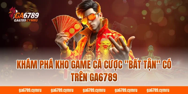 Khám phá kho game cá cược "bất tận" có trên GA6789